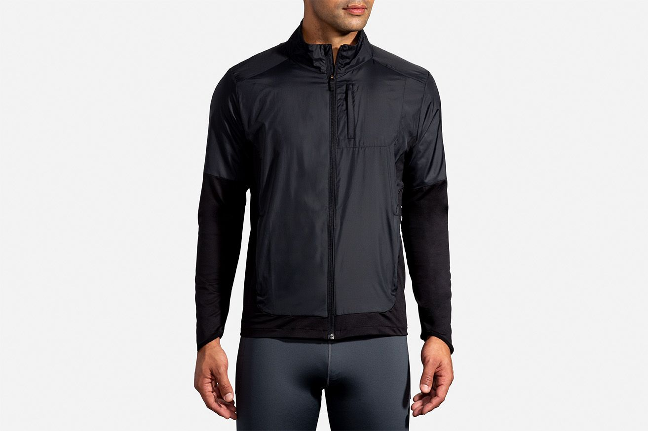 Cooling Skin ブラック ロングジョン Brooks Brooks Fusion Hybrid Jacket-M Black